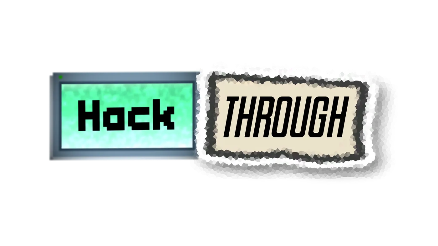 Hackthrough graphic design